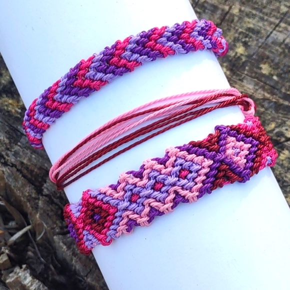 Hand Crafted Jewelry - Friendship bracelet set